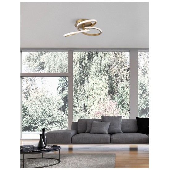 Lustra Plafon FUSION Nova Luce Modern, Led, 1701101004, Grecia