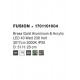 Lustra Plafon FUSION Nova Luce Modern, Led, 1701101004, Grecia