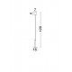 Pendul PALENCIA Nova Luce Modern, Led, 1703301201, Grecia
