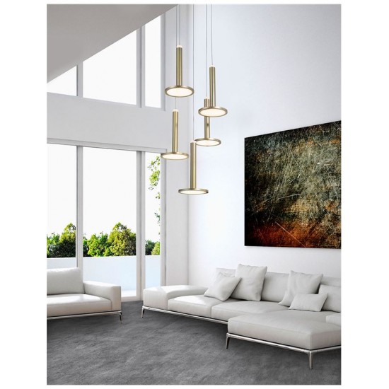 Suspensie PALENCIA Nova Luce Modern, Led, 1703301202, Grecia