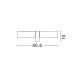 Aplica Baie POLO Nova Luce Modern, E14, 41619202, Grecia