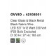 Pendul OVVIO Nova Luce Modern, E27, 42108001, Grecia