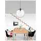 Pendul OVVIO Nova Luce Modern, E27, 42108003, Grecia