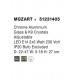 Aplica MOZART Nova Luce Clasic, E14, 51231405, Grecia