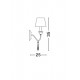 Aplica ELEGANT Nova Luce Clasic, E14, 5157204, Grecia