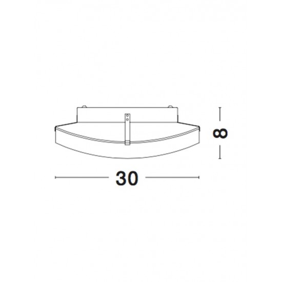 Plafoniera QUALE Nova Luce Modern, E27, 600301, Grecia