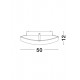 Plafoniera QUALE Nova Luce Modern, E27, 600303, Grecia