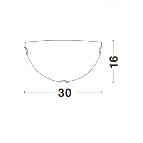 Plafoniera ANCO Nova Luce Modern, E27, 600403, Grecia
