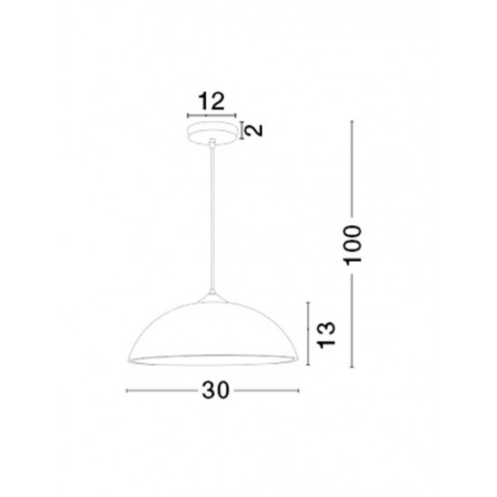 Pendul VINCA Nova Luce Clasic, E27, 600821, Grecia