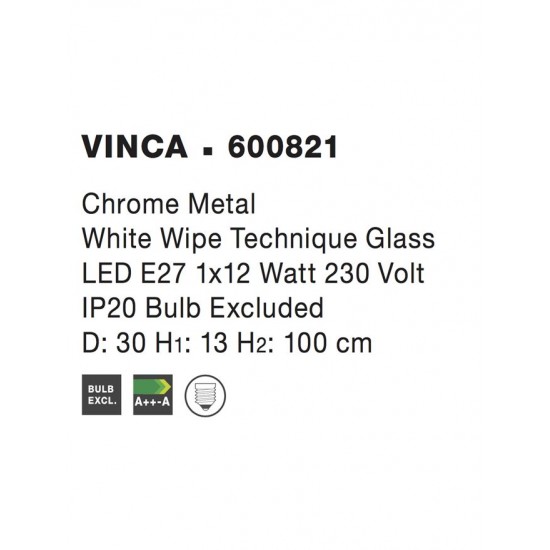 Pendul VINCA Nova Luce Clasic, E27, 600821, Grecia