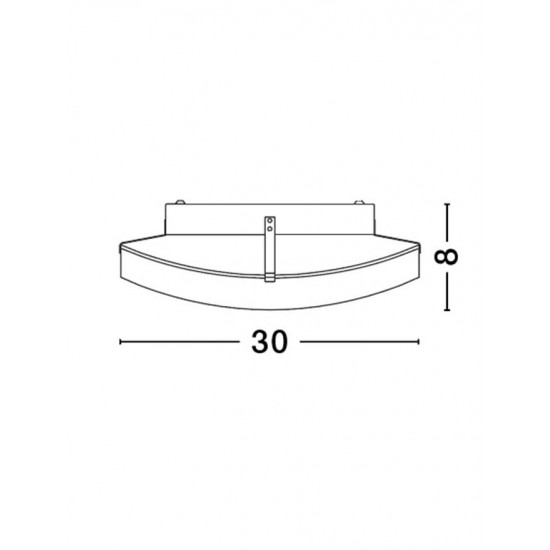 Plafoniera GIORNO Nova Luce Modern, E27, 605801, Grecia