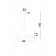 Pendul VINCA Nova Luce Clasic, E27, 605805, Grecia