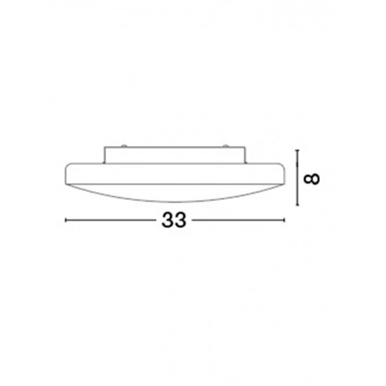 Plafoniera IVI Nova Luce Modern, E27, 6100522, Grecia