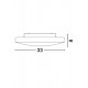 Plafoniera IVI Nova Luce Modern, E27, 6100522, Grecia