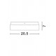 Plafoniera CUBE Nova Luce Modern, E27, 6110041, Grecia
