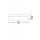 Plafoniera CUBE Nova Luce Modern, E27, 6110042, Grecia