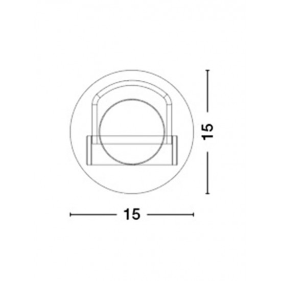 Aplica POLSO Nova Luce Modern, Led, 6161202, Grecia