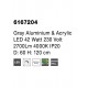 Suspensie RANDO Nova Luce Modern, Led, 6167204, Grecia