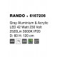 Suspensie RANDO Nova Luce Modern, Led, 6167206, Grecia