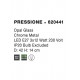 Plafoniera PRESSIONE Nova Luce Modern, E27, 620441, Grecia