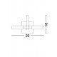 Aplica Baie DRITTO Nova Luce Modern, G9, 6310661, Grecia