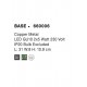 Lustra Spot BASE Nova Luce Modern, GU10, 660006, Grecia