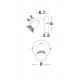 Lustra Spot BASE Nova Luce Modern, GU10, 661001, Grecia