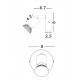 Lustra Spot BASE Nova Luce Modern, GU10, 662001, Grecia