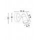 Lustra Spot GALERIA Nova Luce Modern, GU10, 664001, Grecia