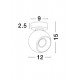 Lustra Spot TORE Nova Luce Modern, GU10, 665001, Grecia