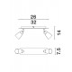 Lustra Spot CONO Nova Luce Modern, GU10, 668002, Grecia
