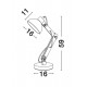 Lampa de Birou LILA Nova Luce Modern, E27, 671601, Grecia