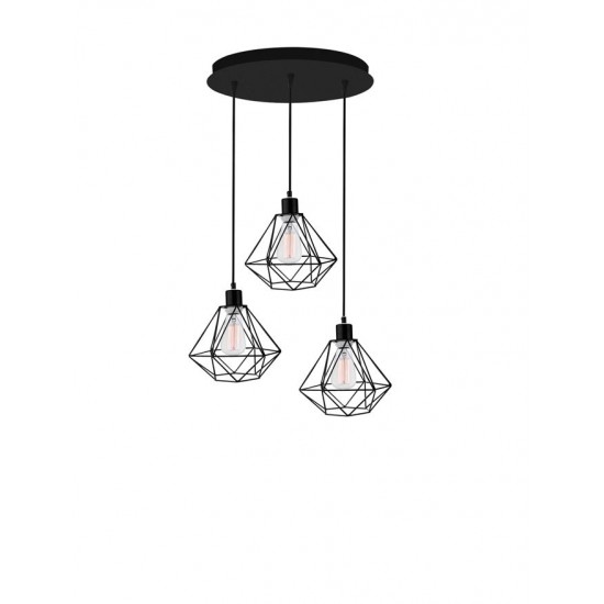 Suspensie PIETRA Nova Luce Modern, E27, 673603, Grecia