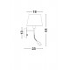 Aplica MONTATO Nova Luce Modern, Led/E27, 6916202, Grecia