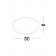 Plafoniera SHELL Nova Luce Modern, E27, 702202, Grecia
