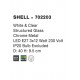 Plafoniera SHELL Nova Luce Modern, E27, 702203, Grecia