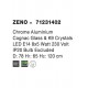 Candelabru ZENO Nova Luce Clasic, E14, 71231402, Grecia