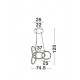 Suspensie FOLIGNO Nova Luce Modern, Led, 7272801, Grecia