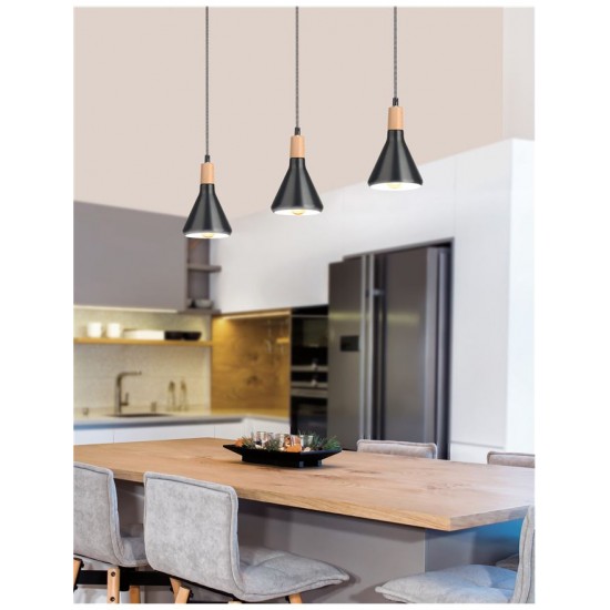 Pendul VENANZIO Nova Luce Modern, E14, 7605173, Grecia