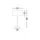Veioza ARRIGO Nova Luce Modern, E27, 7605183, Grecia