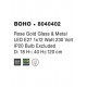 Pendul BOHO Nova Luce Modern, E27, 8040402, Grecia
