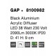 Plafoniera GAP Nova Luce Modern, Led, 8100982, Grecia