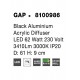 Plafoniera GAP Nova Luce Modern, Led, 8100986, Grecia