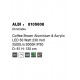 Suspensie ALBI Nova Luce Modern, Led, 8105608, Grecia