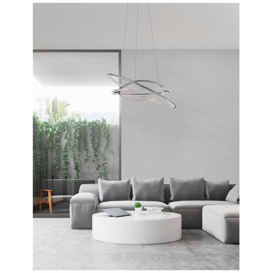Suspensie LIVORNO Nova Luce Modern, Led, 8107401, Grecia