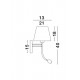 Aplica VALENCIA Nova Luce Modern, Led/E27, 8127402, Grecia