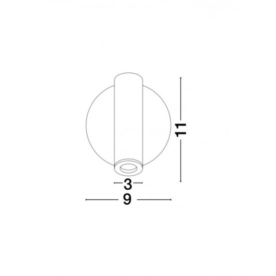 Aplica LAREDO Nova Luce Modern, Led, 8140521, Grecia