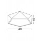 Plafoniera DARIUS Nova Luce Modern, E27, 8186203, Grecia