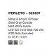 Plafoniera PERLETO Nova Luce Modern, E27, 826807, Grecia