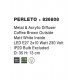 Plafoniera PERLETO Nova Luce Modern, E27, 826808, Grecia